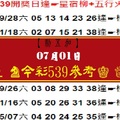 【刺五加】2017「今彩539」07月01日♚ ♛ ♜ ♝ ♞今彩539參考♔ ♕ ♖ ♗ ♘ ♙