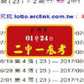 今彩539紅孩兒好康報01月24日2中1 參考歡喜就好