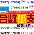 今彩答答彩色斑馬合數孤支分享版07月16日劃破那道天空~