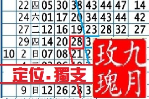 【九月玫瑰】10月27日....分享....定位.獨支~✿