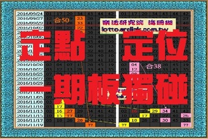 【海珊瑚】11月19日定點定位一期板獨碰