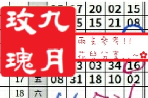【九月玫瑰】「今彩539」02月18日 兩支參考!!花兒分享..~✿