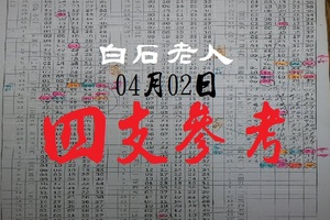 2018白石老人四支參考04月02日今彩參考一下讚辣