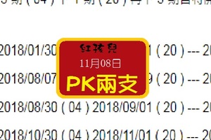 2018紅孩兒特開11月08日六合叫小賀PK兩支