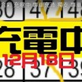 12月18日 六合彩 充電中 專車充沛 獨支 專車