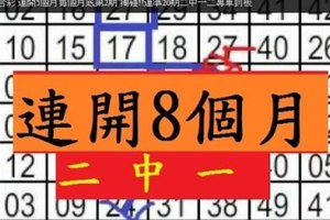 (11/26)六合彩 連開5個月每個月底第2期´獨碰!!連準20期二中一二專車到板