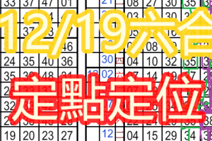 12月19日六合定點定位初出江湖