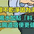 大便排不乾淨因為濕氣重，出現這些情況就要注意了，喝水加點「料」，排出腸道宿便更健康！ 