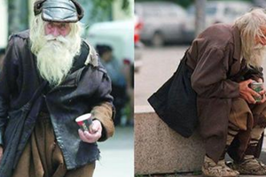 這名100歲乞丐每天步行25公裡乞討，幾十年來所得全數捐給孤兒院，最常說的一句話是……