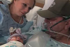 癌末老公只剩一週生命，懷孕的她為了讓寶寶見爸爸最後一面，竟義無反顧……動人場面讓大家都流淚了！ 