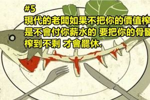 這個插畫家畫出7張「嘲諷社會真實」的黑暗插圖...這世界已經被自以為是的上流人物和虛偽的政治家們統治了...