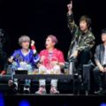 天團五月天今天在台北小巨蛋為八三夭「一事無成的偉大」演唱會站台當嘉賓
