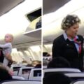 空姐好忙也願意幫照顧小寶寶　女嬰開心送飛吻給乘客：被萌到無法呼吸啦惹