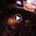 韓國瑜夜襲三重造勢空拍影片曝光 網：太震撼了！