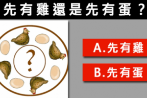 【哭哭】先有雞還是先有蛋？