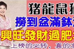 金雞年 撈到盆滿缽滿 ，興旺發財過肥年！ 上榜的必轉，真的准 ！