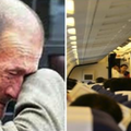 70歲鄉下老伯第一次搭飛機，沒想到空姐的「一個舉動」竟讓他當場下跪磕頭！知道「真相」後所有人淚崩！ 