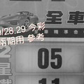 9/28.29 今彩【財神密碼】 參考 兩期用