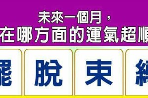 超神測驗~【未來一個月，我在哪方面的運氣超順？】。留言1688一路發。。