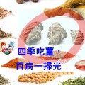 “四季吃生薑，百病一掃光”