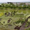 日本鄉民創作的稻田藝術作品，這才是真正的高手在民間！