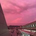 日本網民吐槽：京都的天空出現了異常天色，這是要發生什麼嗎？