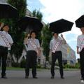 日本男性怕羞不用太陽傘頻中暑，地方政府組“日傘男子推廣隊”