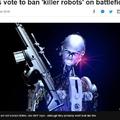 「熱點」歐洲議會呼籲全球禁止“殺手機器人”，這不是科幻，是真的