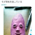 日本網友的妹妹的美術作品“一個紅薯”！造型過於魔性……
