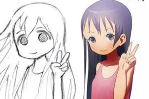 日本繪師分享《6年畫技進化歷史》努力練習就會有收穫