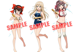 《少女與戰車》手游推出多位角色泳裝形象福利