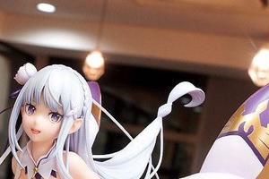 《從零開始的異世界生活》艾米莉婭手辦  銀髮精靈化身翩翩彩蝶