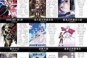 2018年7月新番中文表  男子漢變身萌妹當偶像