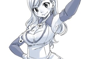 妖精的尾巴》作者新漫畫女主人設圖發布