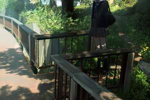 《把普通的照片變成動畫風》還可以搭配上自己的作品變成一幅完整的畫