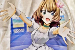 《偶像大師 灰姑娘女孩 立體紙雕》加上布景顯得夢幻又可愛