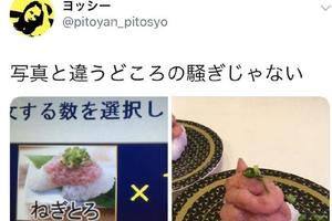 日本網友吃到了和圖片很不符的壽司！這造型實在有點吃不下去