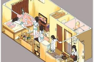 日本網民吐槽：日本白領女性回到家後10秒鐘大變樣