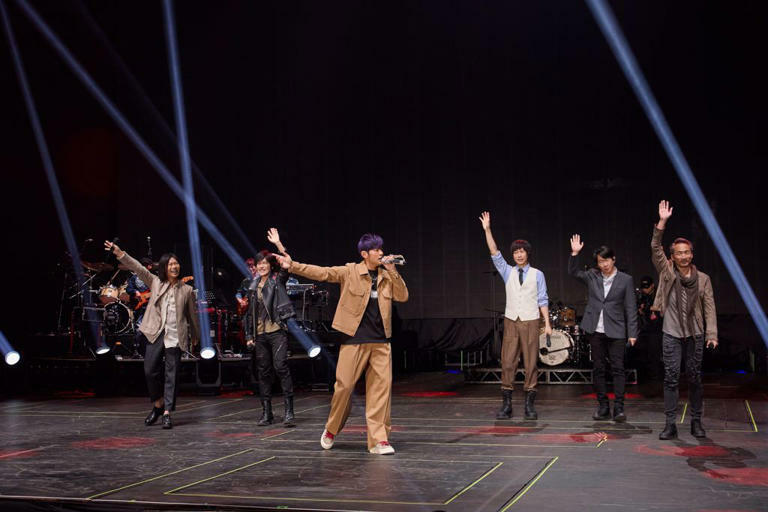 周杰倫8日演唱會的嘉賓是五月天。(圖/杰威爾音樂提供) 周杰倫8日演唱會的嘉賓是五月天。(圖/杰威爾音樂提供)