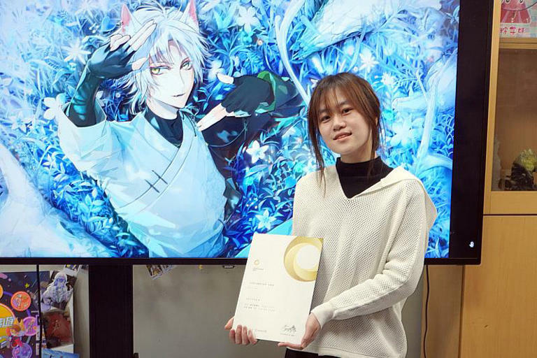 大葉大學多媒體學程林心祈同學參加金赫獎,獲得優選 大葉大學多媒體學程林心祈同學參加金赫獎,獲得優選