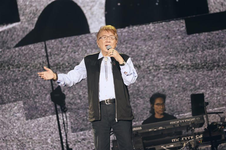 民歌五十演唱會王夢麟演出。(圖/中華音樂人交流協會提供) 民歌五十演唱會王夢麟演出。(圖/中華音樂人交流協會提供)