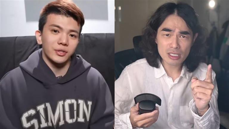 DK(右)曾拍片痛批孫生說謊,引起風波。(圖/翻攝自孫生、異色檔案YouTube) DK(右)曾拍片痛批孫生說謊,引起風波。(圖/翻攝自孫生、異色檔案YouTube)
