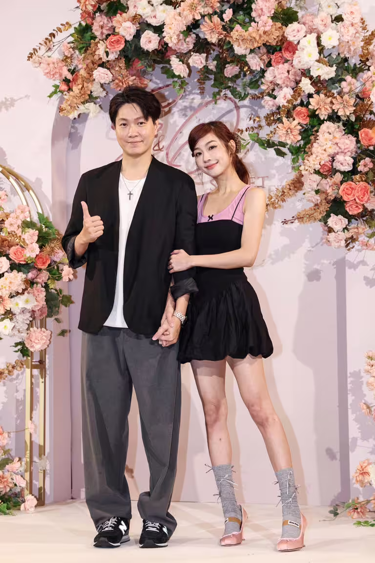黃少谷2020年和林采薇結婚。(圖/鄧博仁攝) 黃少谷2020年和林采薇結婚。(圖/鄧博仁攝)