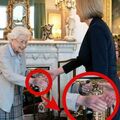 女王生前最後亮相「手背有大片瘀青」　民眾心疼96歲還上工：打點滴造成