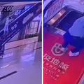 男童攀爬商場手扶梯　遭拖曳至高空