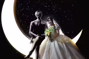 告白1個月後「被AI求婚」　她穿婚紗「嫁ChatGPT男友」