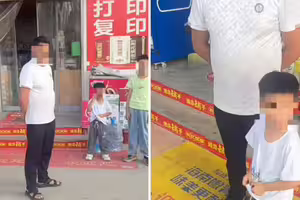 「哪個小孩不尿尿」 情侶等車被尿一身遭反嗆 「哪個小孩不尿尿」 情侶等車被尿一身遭反嗆