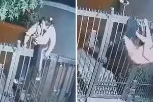 潛入豪宅行竊 女賊「被大門脫褲」糗了 潛入豪宅行竊 女賊「被大門脫褲」糗了