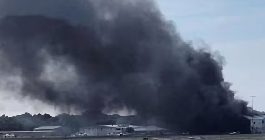 國際空難！飛機墜毀機場　機上人員全罹難