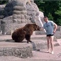 吸毒男子發癲居然跳入大熊休息區...手臂被撕咬後瞬間做了「一件事」連熊都嚇呆了 
